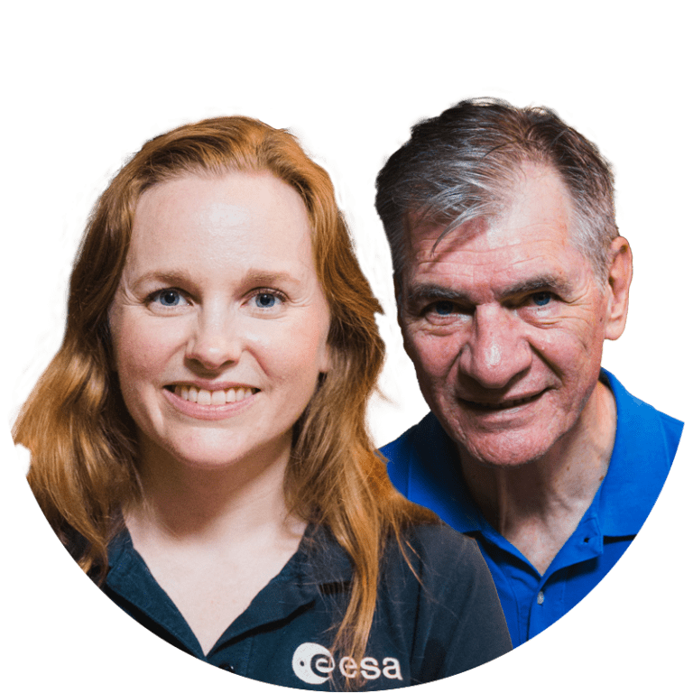 Meganne Christian e Paolo Nespoli